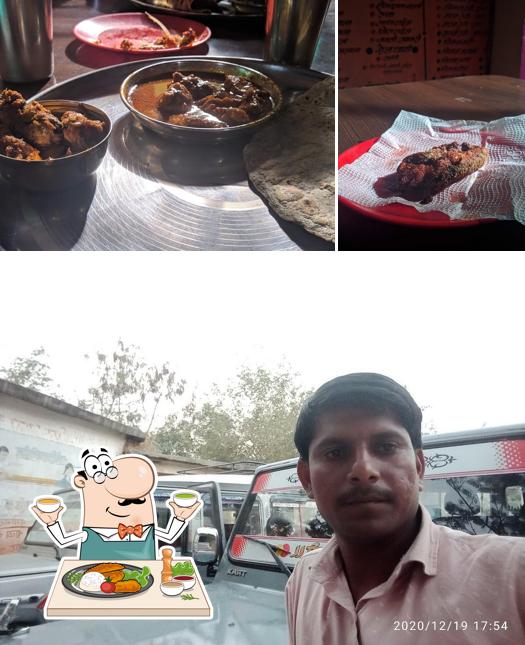 Among various things one can find food and exterior at Hotel Samadhan