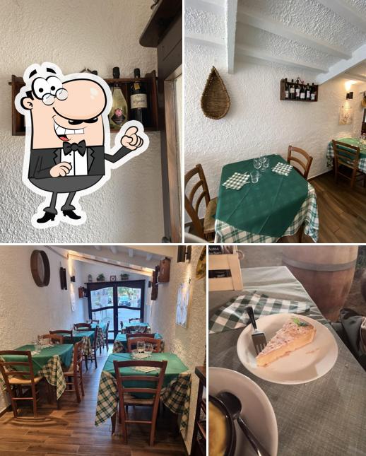 Gli interni di La Vecchia Cantina Di Vetulonia