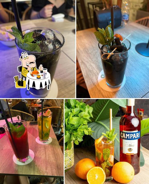 Mousse al cioccolato al Mojito