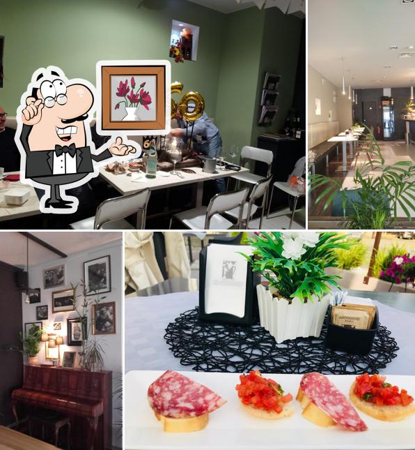 Gli interni di Cafè Ninà