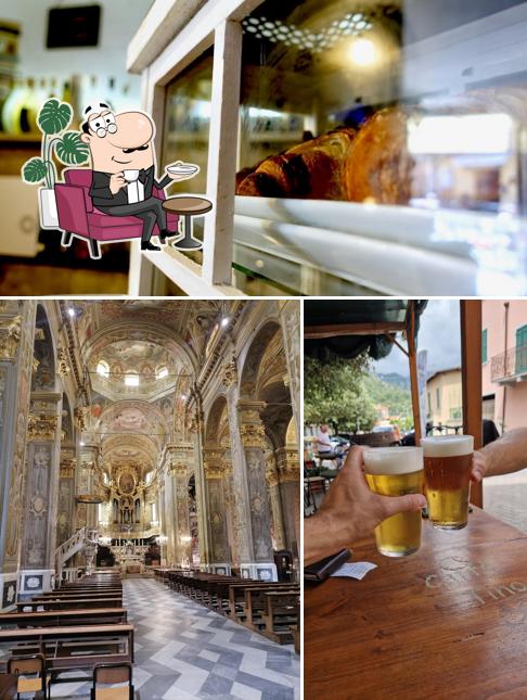 Gli interni di Antico Pozzo Bistrot