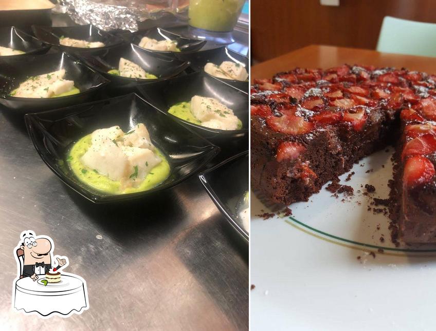 U Bar de S.Ermo serve un'ampia selezione di dessert