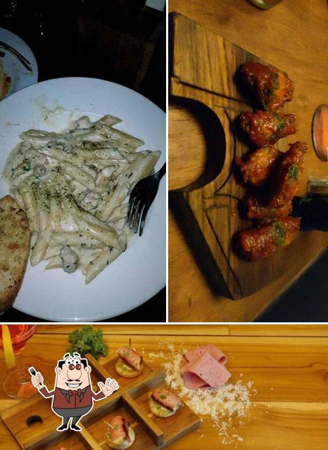Food at Big Bang Theory Bar and Kitchen