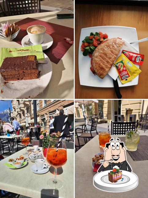 Torta al cioccolato al Cafe' Palais