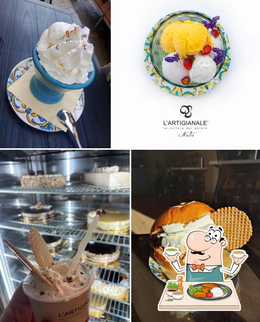 Cibo al Gelateria L'Artigianale Noto