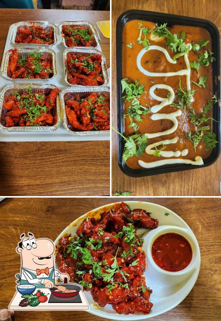 Chicken curry at Janvi Fast Food (Veg/Non Veg)