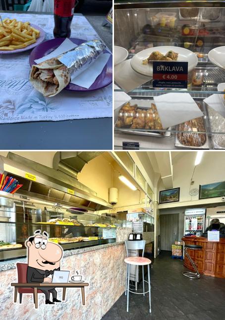 Gli interni di Kebab Pamukkale