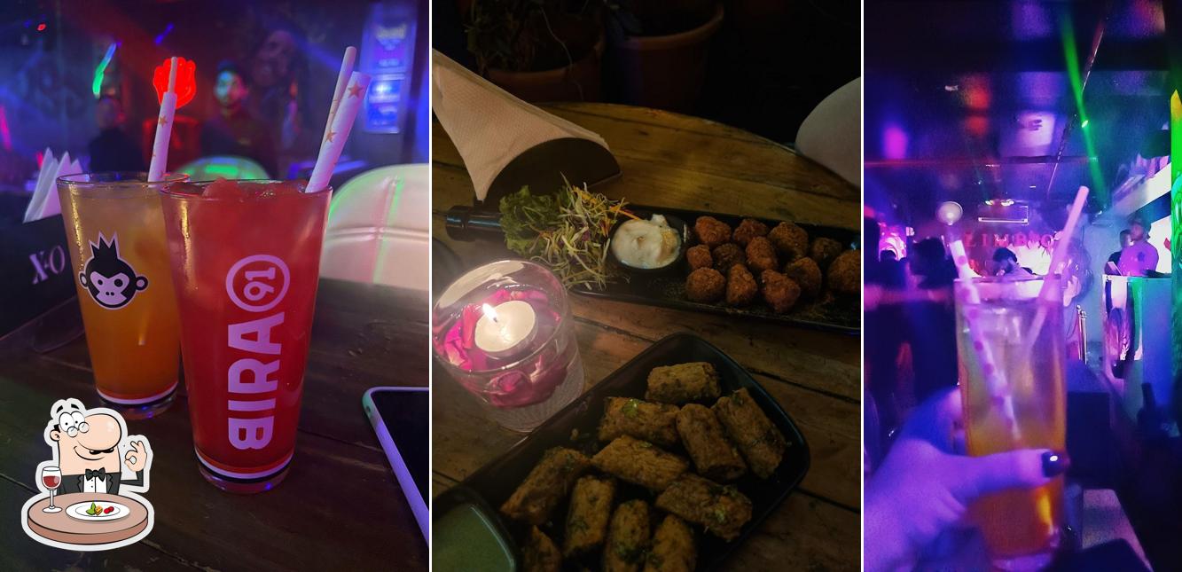 Food at Limbo Club & Air Bar