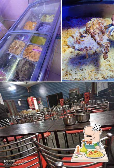 This is the photo showing food and interior at Lovely BAWARCHI