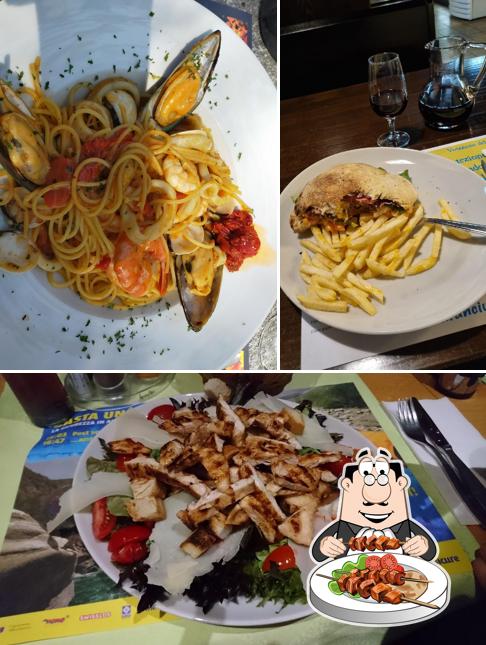 Cibo al Ristorante Pizzeria Meridiano Castione
