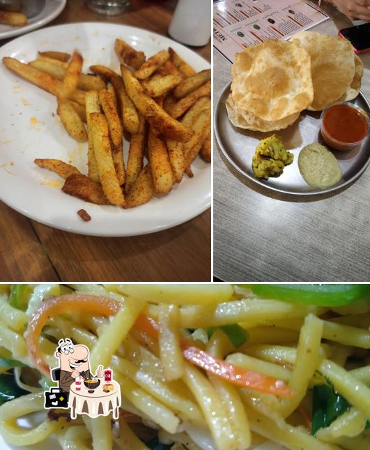 Food at hotel Metro Dine /Cafe