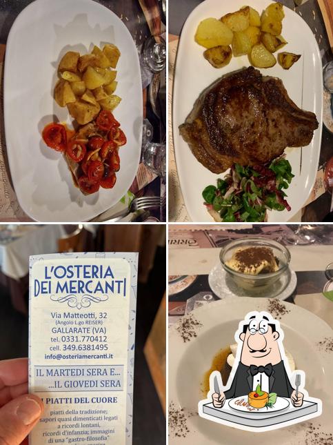 Cibo al L'Osteria dei Mercanti