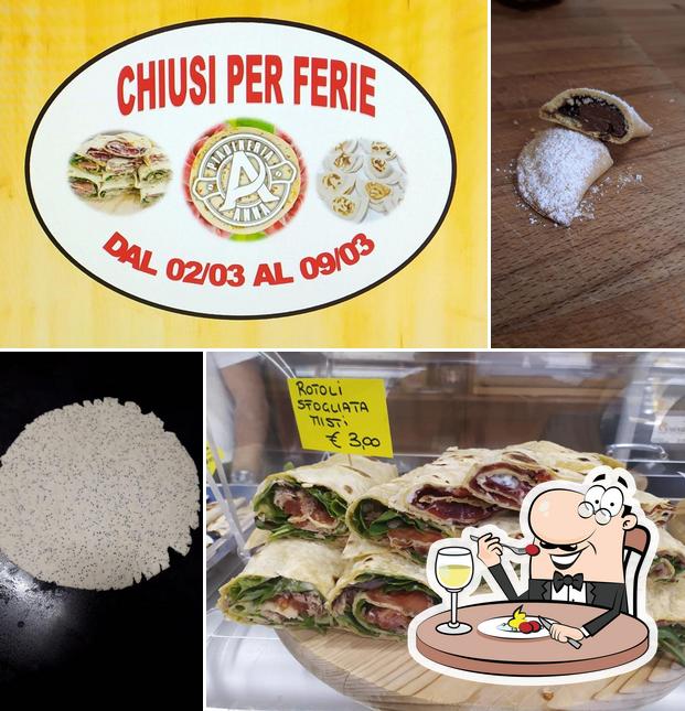 Cibo al Piadineria da Anna