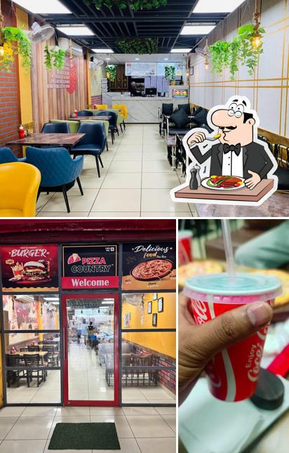 The restaurant's food and interior