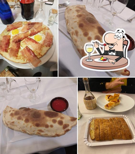 Platti al Pizzeria Del Borgaccio