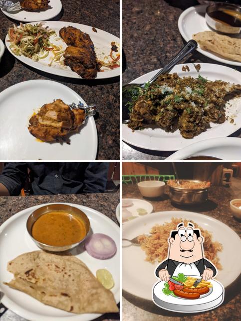 Food at Shiv Radha restaurant