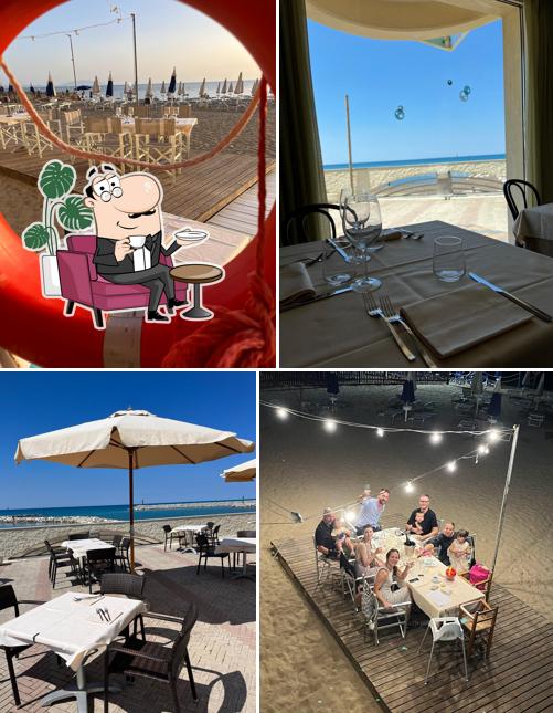 Gli interni di Stella Marina Ristorante