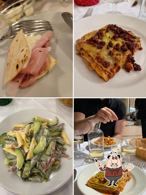 Cibo al Trattoria Bolognese