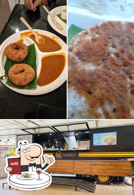 The restaurant's food and interior