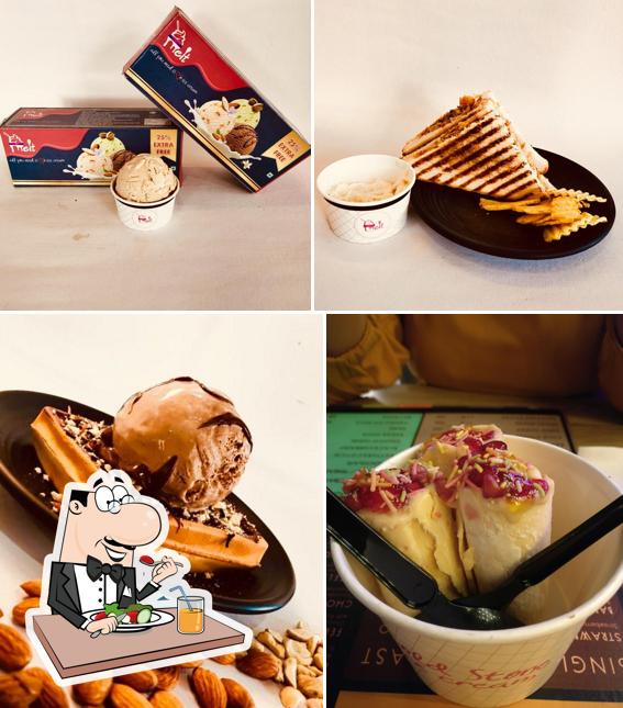 Food at Whirly Ice-cream parlour