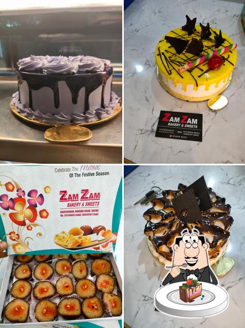 Chocolate cake at Zamzam bakery & sweets