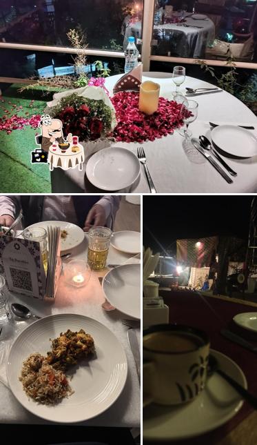 The photo of food and beverage at Rooftop Restaurant- Taj Jharokha