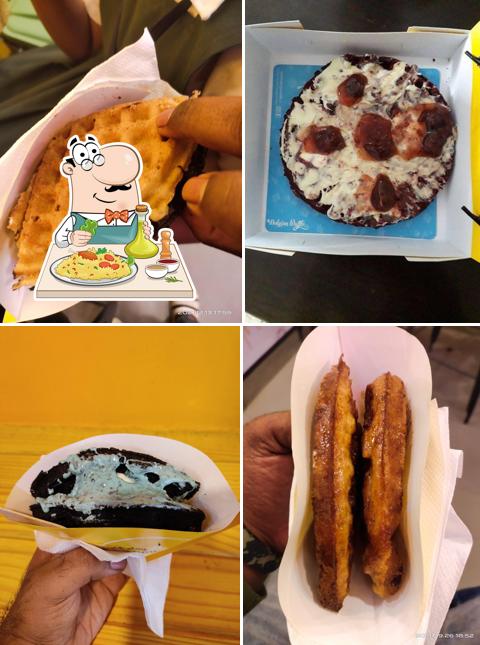 Food at The Belgian Waffle Co