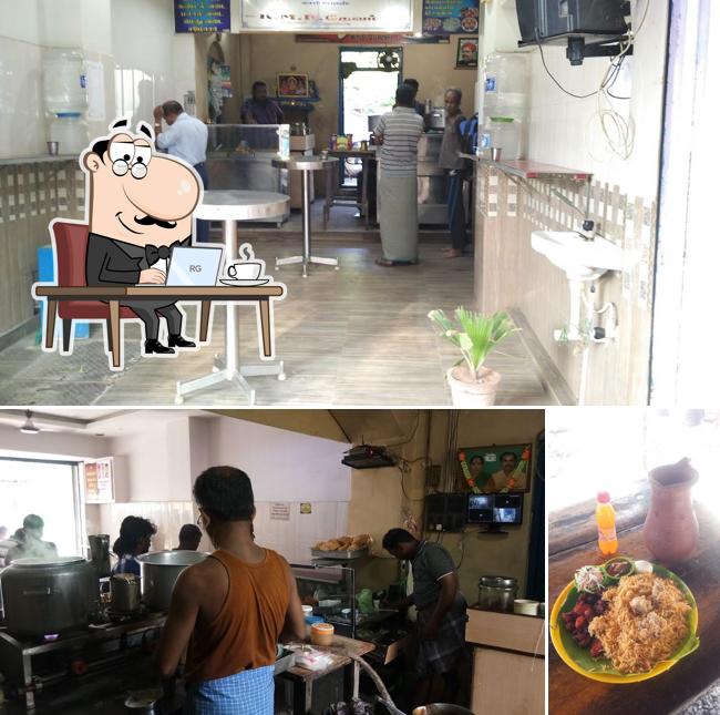 The photo of Vivasayi Restaurant mannargudi’s interior and drink
