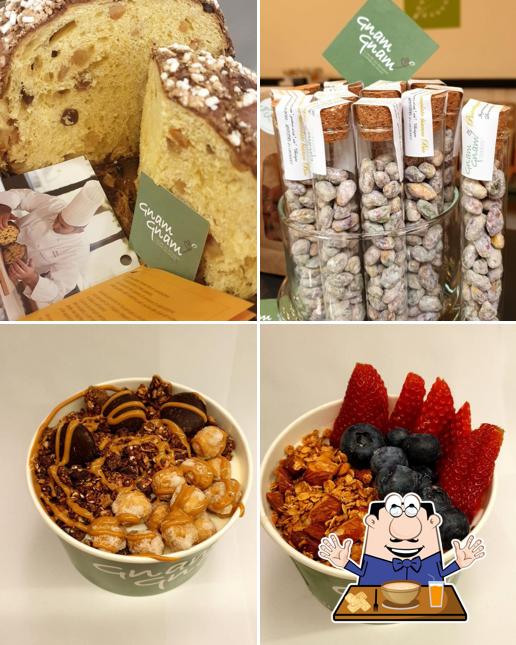 Platti al Gelateria GnamGnam