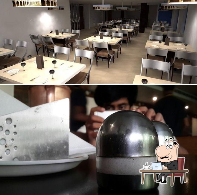 The interior of Kritunga Restaurant