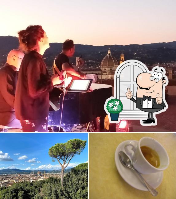 Il Bar del Forte si caratterizza per la esterno e cibo