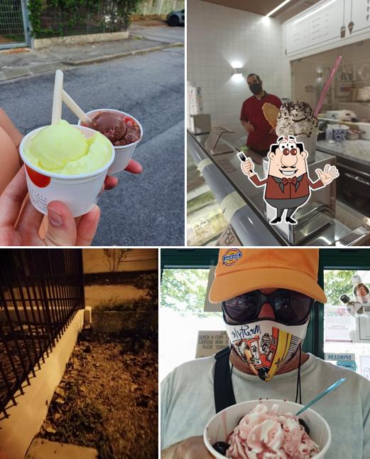 Cibo al Gelateria Vaniglia