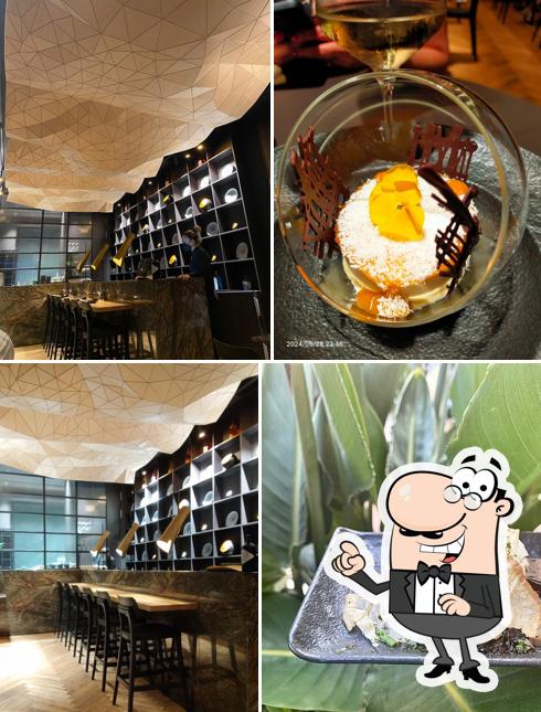 Dai un'occhiata agli interni di Haru Sushi Garage