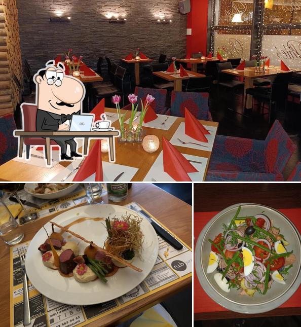 Gli interni di Hôtel-Restaurant Le Lion d'Or