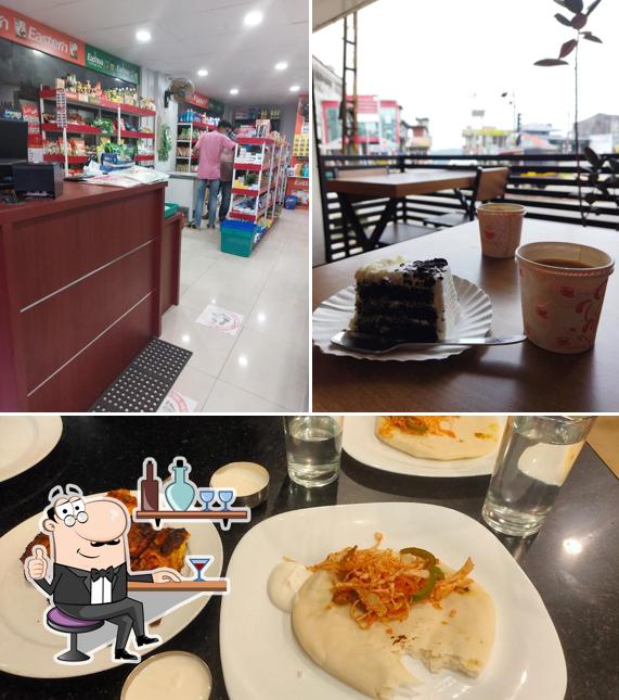 Take a look at the photo displaying interior and food at Kottaram Bakery and Restaurant