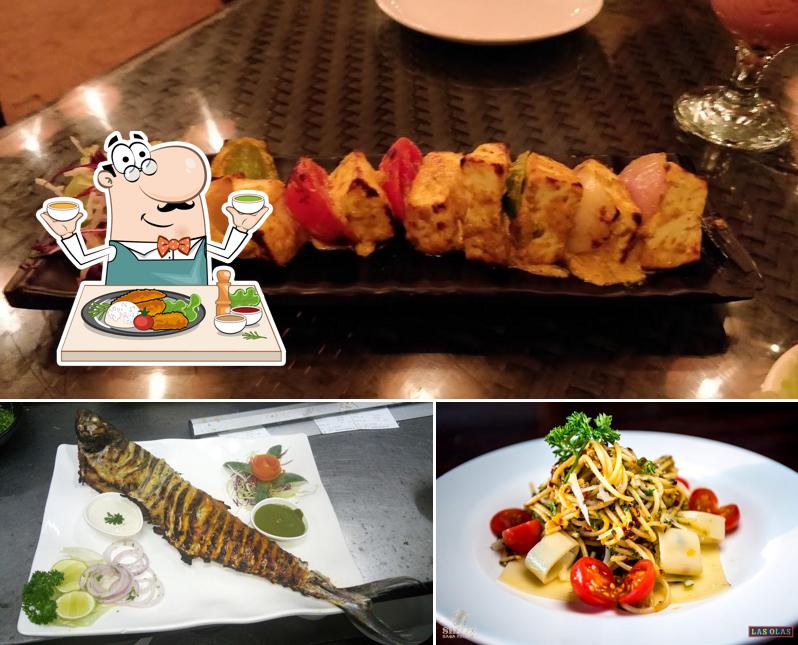 Food at Las Olas - Bollywood Beach Club