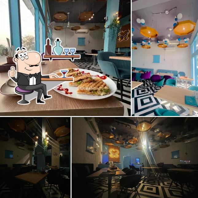 The interior of Masala Samba Restaurant & Cafe