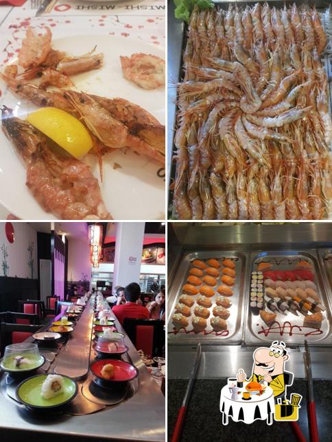 Cibo al Ristorante Giapponese Mishi-Mishi All you can eat