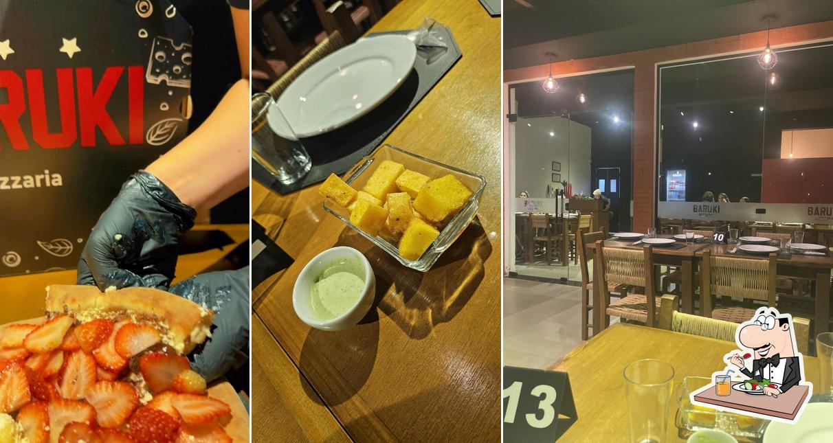 Platos en Pizzaria Baruki