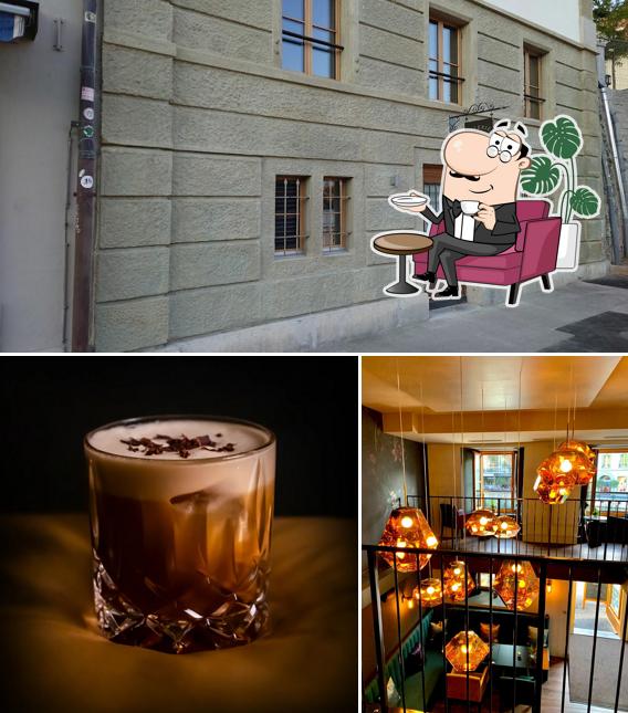 Galerie Boutique Bar si caratterizza per la interni e cibo