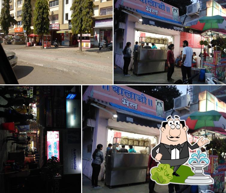 The exterior of Balaji Bhel