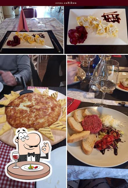 Cibo al Osteria Cadibon