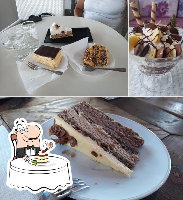 Casa del padrone serve un'ampia varietà di dolci