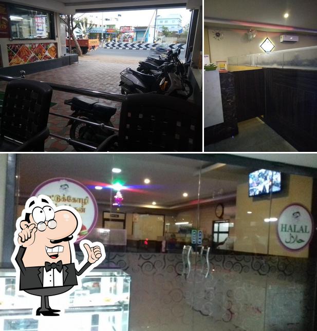 The interior of Kannimara Family Restaurant