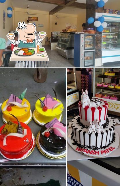 This is the photo displaying food and interior at New Golden Cake House