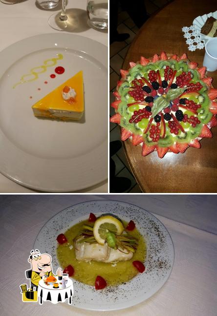Cibo al Osteria Il Gambero Viola