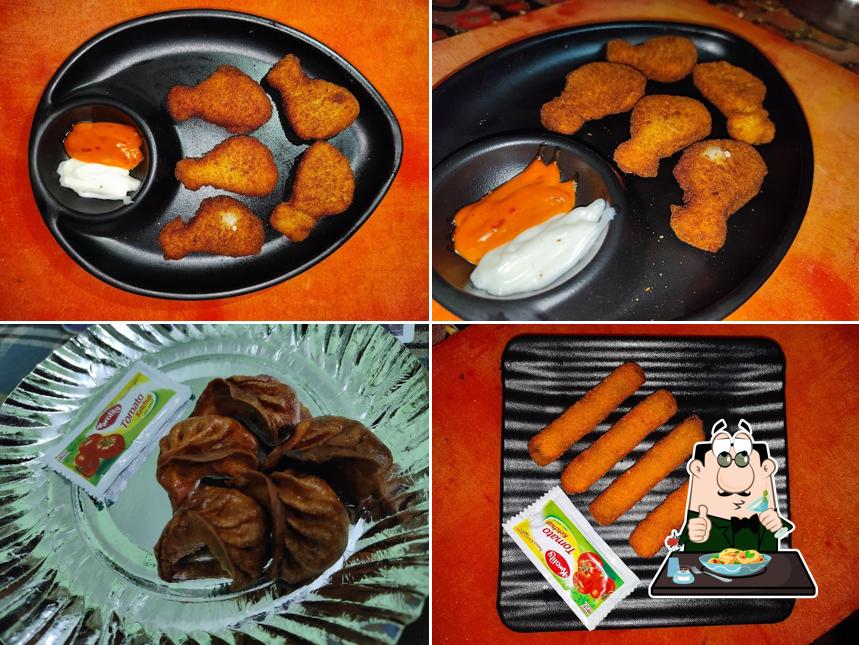 Food at Snacks and waffles