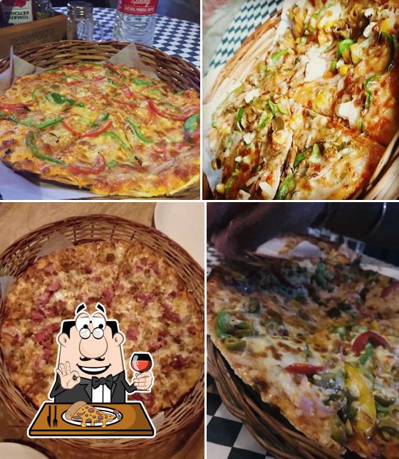 Get pizza at Sparrows Pizzeria