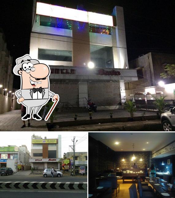 The image of Sri Welcome Restaurant’s exterior and interior