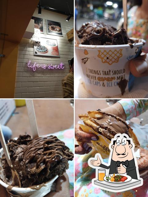 Food at The Belgian Waffle Co